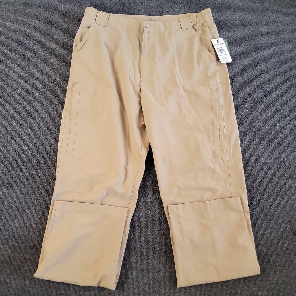 Woolrich Mens Tan Obstacle Pants 34x32